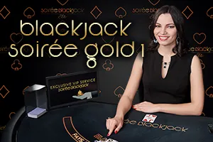 Blackjack Soirée Gold 1 - QUEENBET138