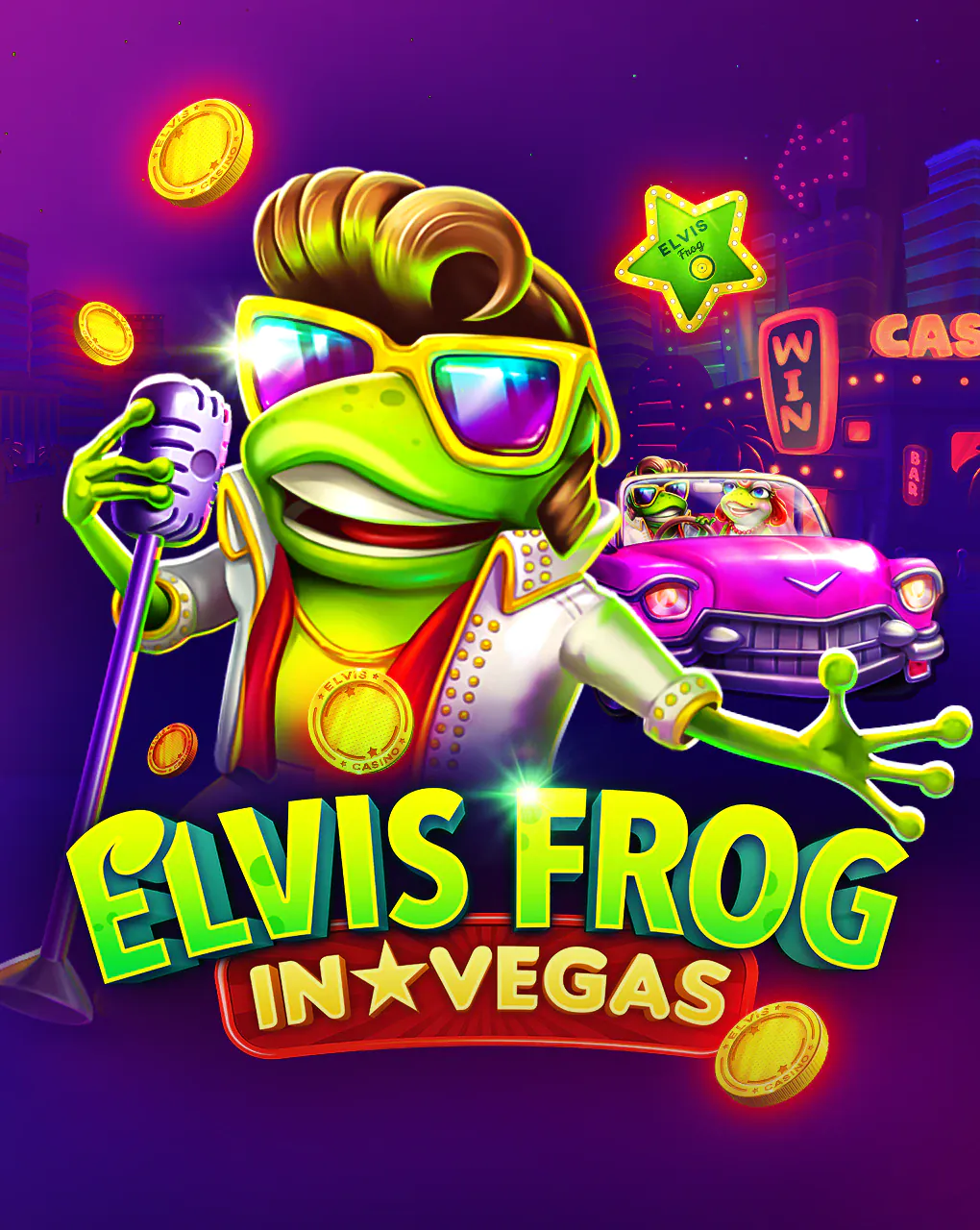 Bgaming : Elvis Frog In Vegas - QUEENBET138