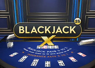 Blackjack X 25 - Azure - QUEENBET138