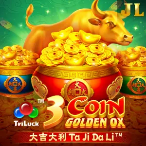 Jili : 3 Coin Golden OX - QUEENBET138