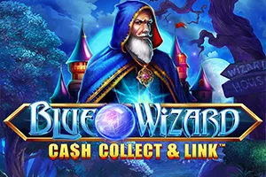 Blue Wizard: Cash Collect & Link - QUEENBET138