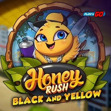 Honey Rush Black and Yellow - QUEENBET138