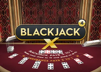 Blackjack X 4 - Ruby - QUEENBET138