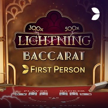 First Person Lightning Baccarat - QUEENBET138