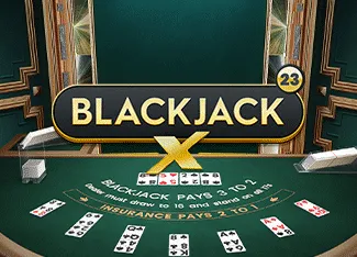 BlackjackX 23 - Emerald - QUEENBET138
