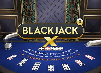 Blackjack X 3 - Azure - QUEENBET138