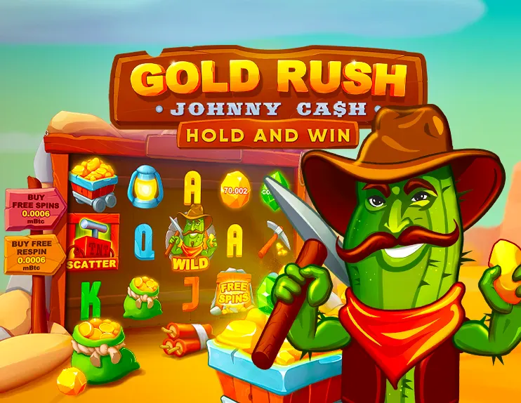 Bgaming : Gold Rush with Johnny Cash - QUEENBET138