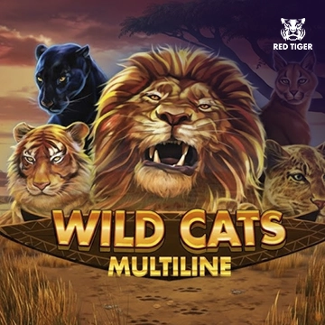 Redtiger : Wild Cats Multiline - QUEENBET138