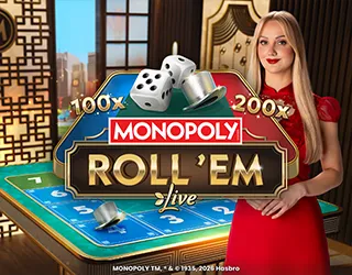 MONOPOLY Roll em - QUEENBET138