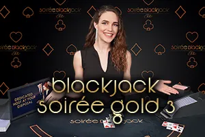 Blackjack Soirée Gold 3 - QUEENBET138