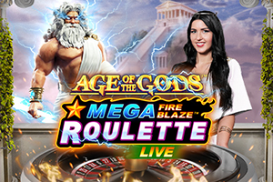 Mega Fire Blaze Age Of Gods Roulette Live - QUEENBET138