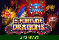 Spadegaming : 5 Fortune Dragons - QUEENBET138